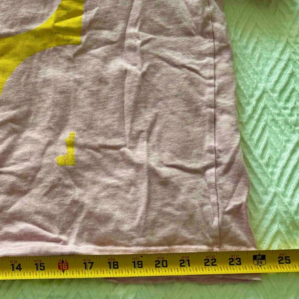 Marimekko Pink Graphic T-Shirt Women’s Large 100% Cotton | Scandinavian Style - Picture 5 of 9